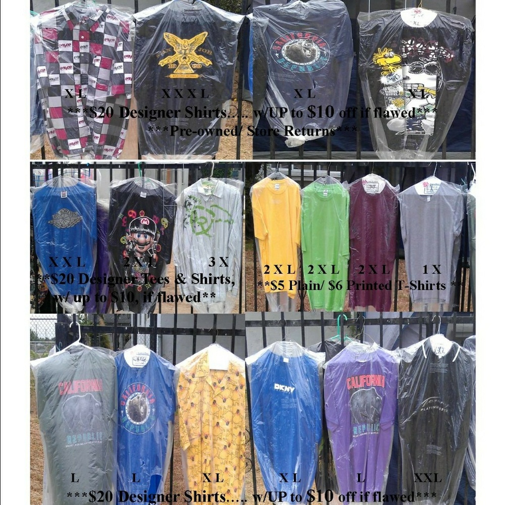 Bulk Discounted merchandise